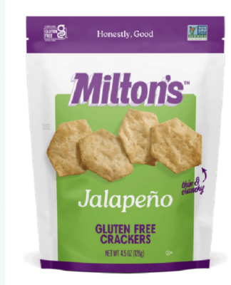 FREE Milton’s Jalapeno Gluten Free Crackers at Walmart!